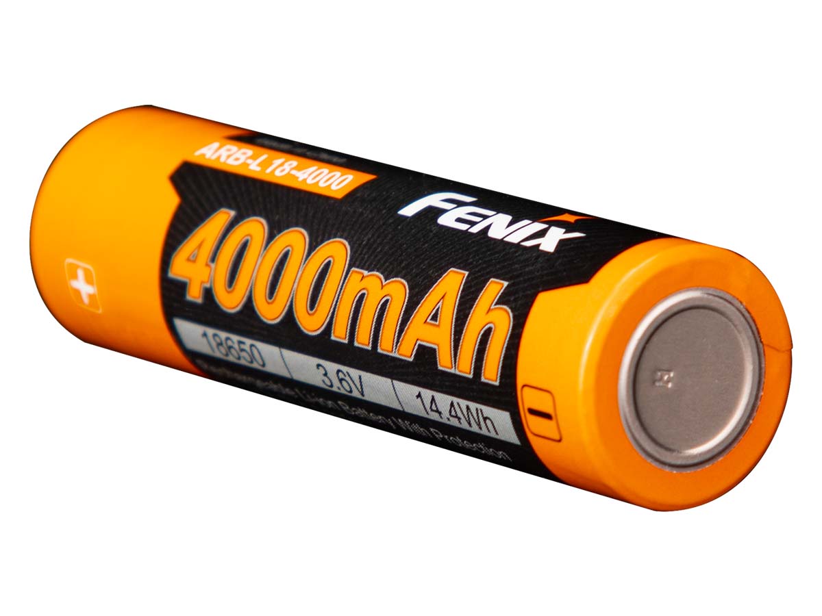 fenix arb-l18-4000 rechargeable battery back tail