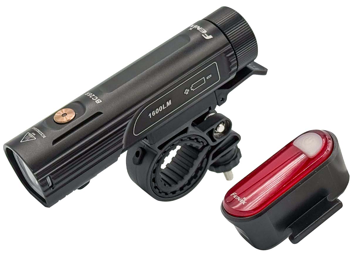 fenix bc26r plus bc05r bike light gift pack