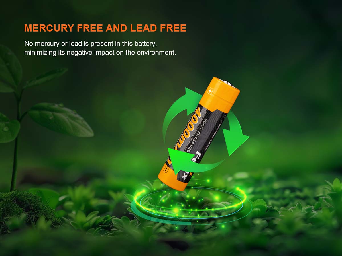 mercury lead free fenix arb-l18-4000u rechargeable battery