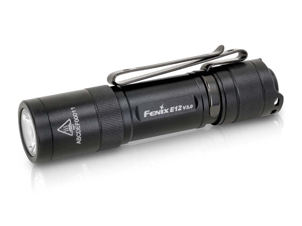 fenix E12 v3.0 aa powered edc flashlight