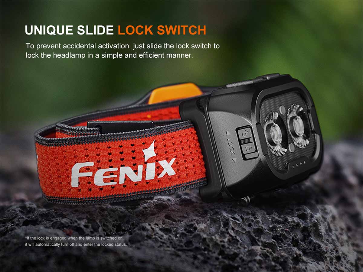 lock out switch fenix hl18r-t v2 rechargeable headlamp