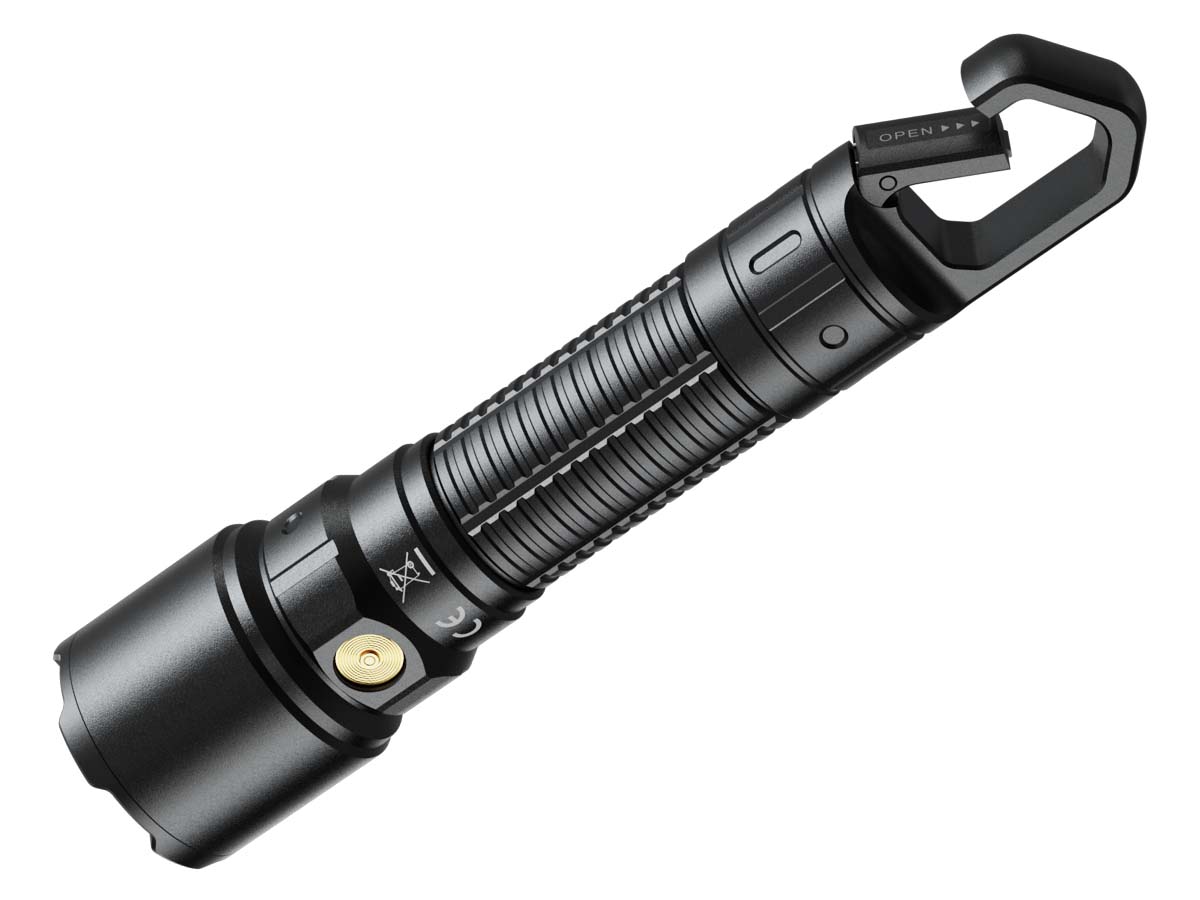 fenix wf26r work flashlight tail hook