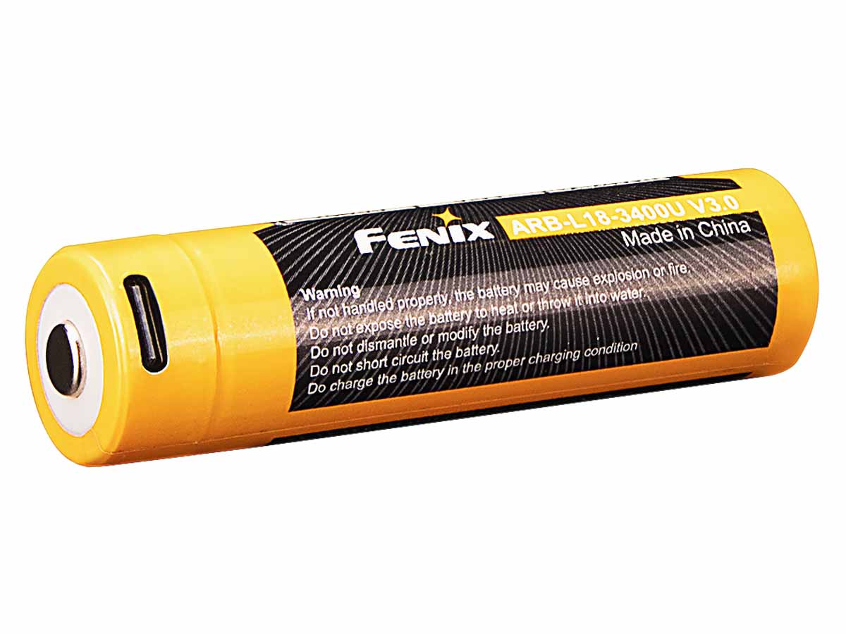 fenix arb-l18-3400v3 rechargeable battery back charging port