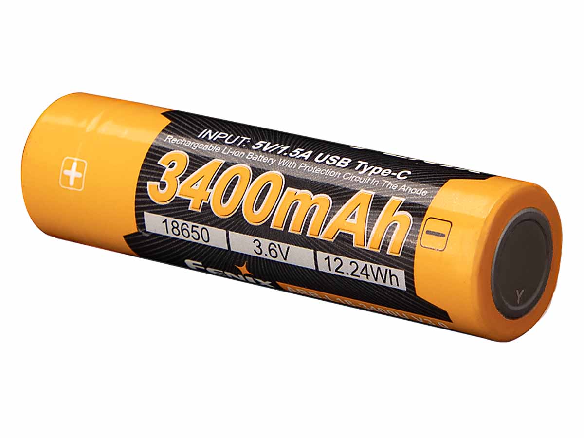 fenix arb-l18-3400v3 rechargeable battery tail