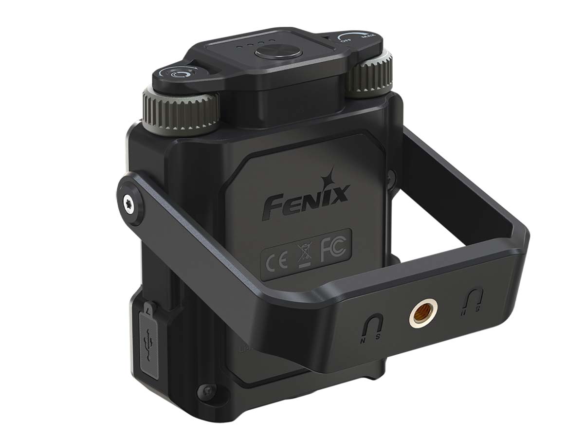 fenix cl27r rechargeable lantern back handle