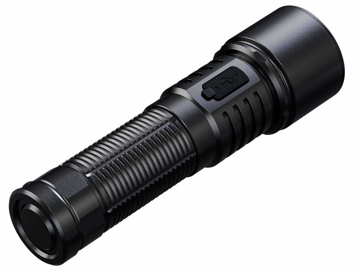 fenix ld45r adjustable beam flashlight back side