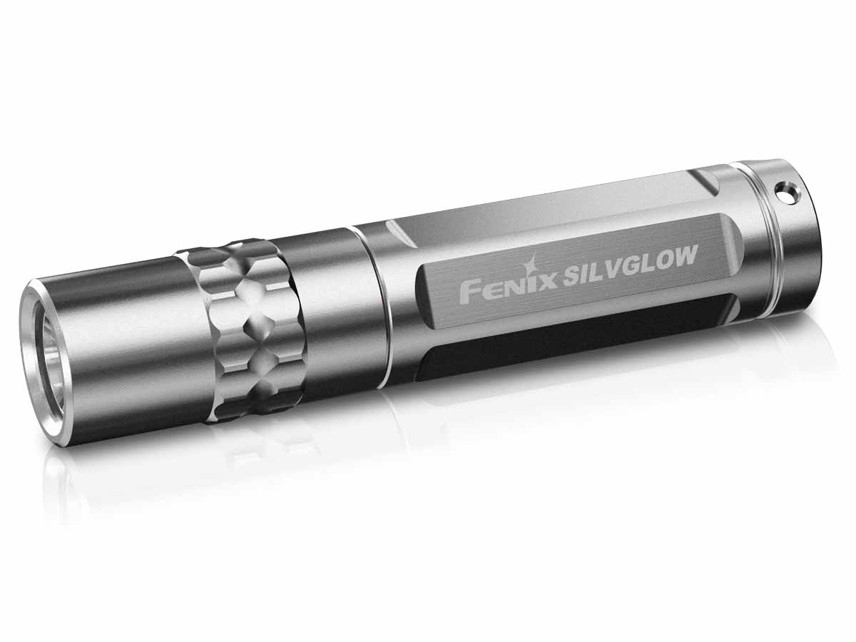 fenix silvglow flashlight silver