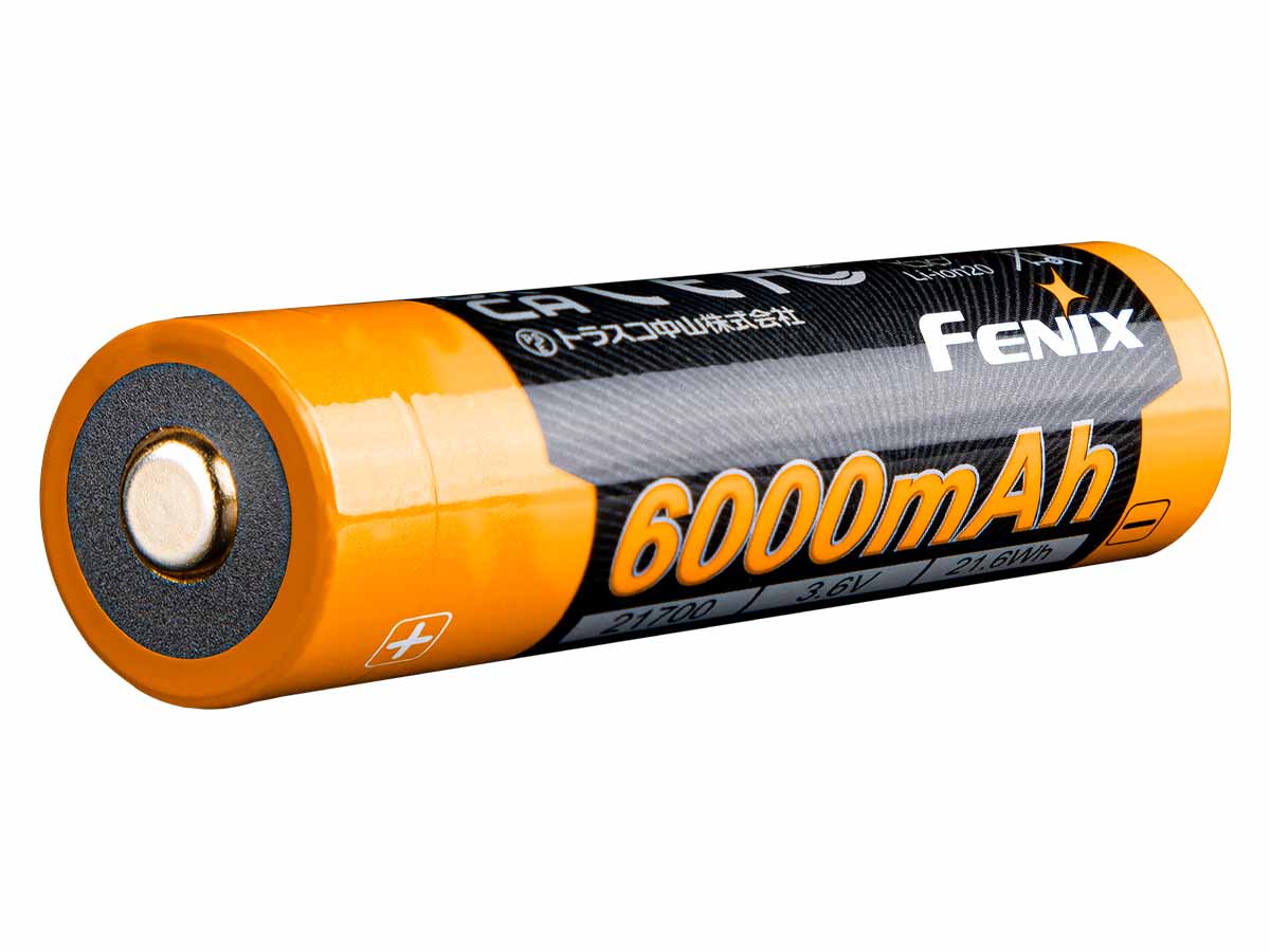 fenix rechargeable battery 6000mah