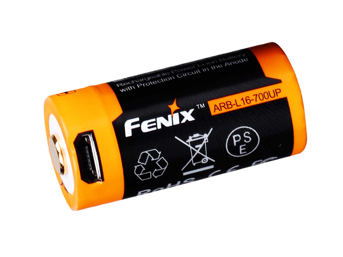 FenixARB-L16-700UPBuilt-inUSBRechargeableBattery