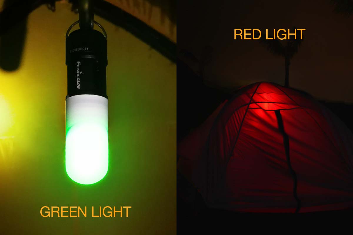 Green Camp Lantern Night Light