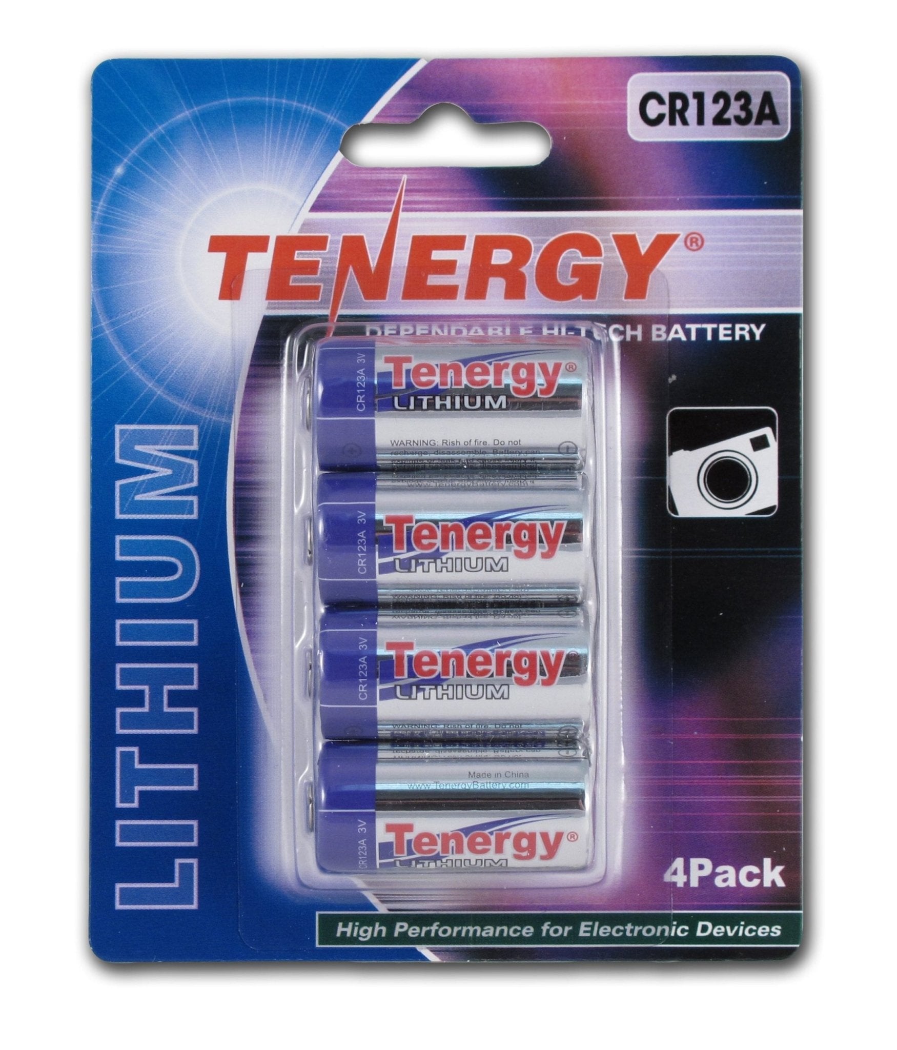 CR123A 3v Lithium Batteries - Stemar Shop
