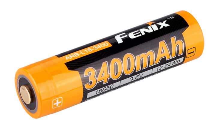 Batería Fénix 18650 3500 mAh (carga por micro USB y también puede en un  cargador) Precio 23,90€ / unidad - FenixLinternas